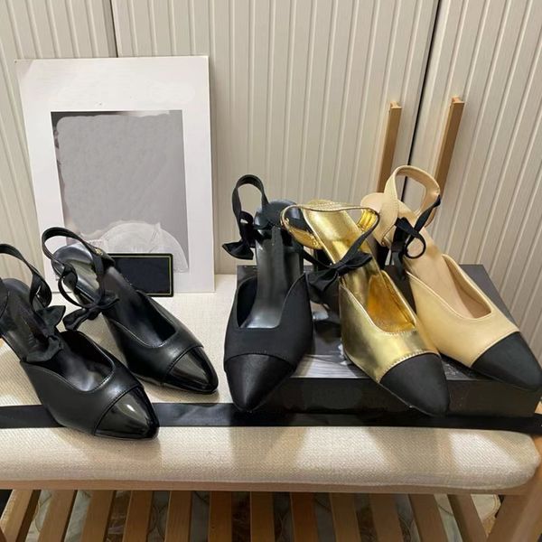 2023 designer luxury pointed toes high heel sandals womens microfiber skin color matching bow binding breathable elegant shoes ladys strappy, Black
2023 designer luxury pointed toes high heel sandals womens microfiber skin color matching bow binding breathable elegant shoes ladys strappy, Black
