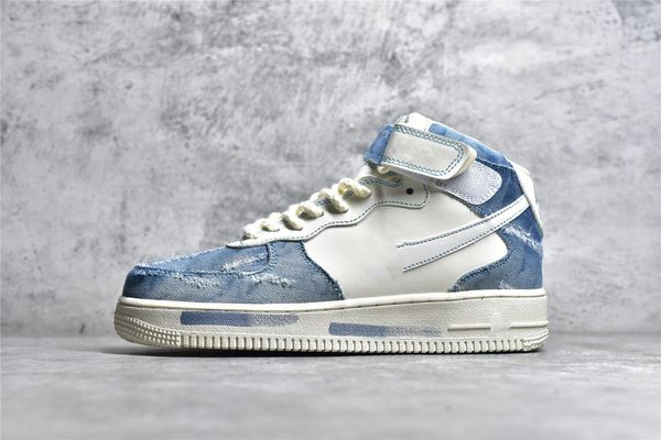casual shoes designer outdoor running 1 '07 mid broken silk denim blue beige white blanc men women lifestyles with original boxes comin, Black
casual shoes designer outdoor running 1 '07 mid broken silk denim blue beige white blanc men women lifestyles with original boxes comin, Black