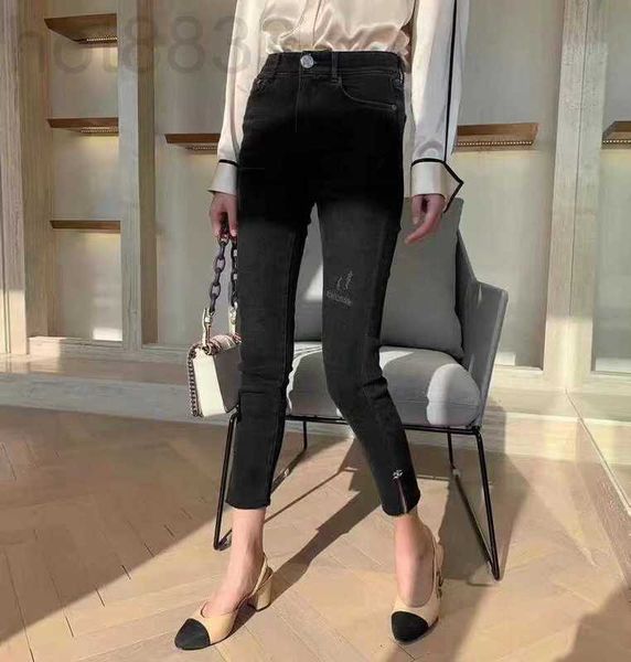 women's jeans designer early spring new high waist slim feet split cropped pants 1ef4, Blue
women's jeans designer early spring new high waist slim feet split cropped pants 1ef4, Blue