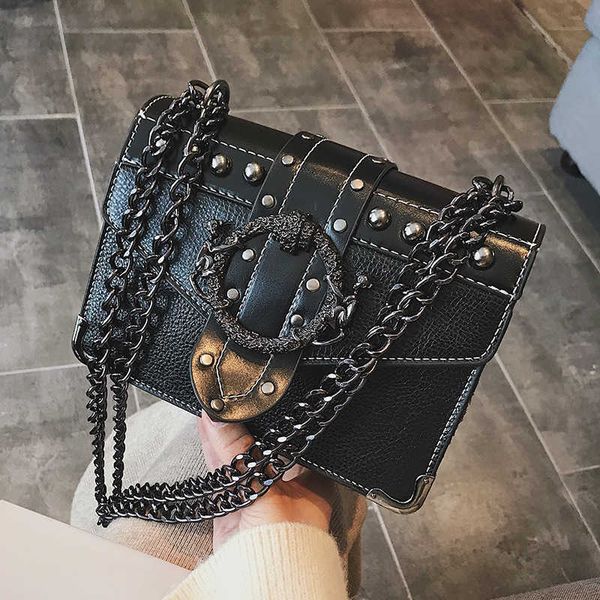rivet chain shoulder crossbody bag for women 2023 fashion trend designer small square purses and handbags quilted pu lock
rivet chain shoulder crossbody bag for women 2023 fashion trend designer small square purses and handbags quilted pu lock