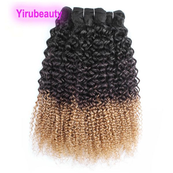 brazilian malaysian 100% human hair 1b/4/27 ombre color 12-26inch jerry curly indian raw virgin hair products three tones color, Black
brazilian malaysian 100% human hair 1b/4/27 ombre color 12-26inch jerry curly indian raw virgin hair products three tones color, Black