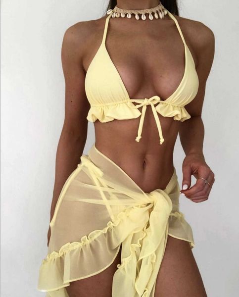 women's swimwear bikini 2022 swimwear skirt women's swimsuit wrap biquini 3 piece bikinis set criss cross bathing suit mesh beachw, White;black
women's swimwear bikini 2022 swimwear skirt women's swimsuit wrap biquini 3 piece bikinis set criss cross bathing suit mesh beachw, White;black