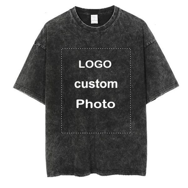women s t shirt custom p o washed t shirt streetwear personalized printed cotton tshirt oversize vintage short sleeves 230213, White
women s t shirt custom p o washed t shirt streetwear personalized printed cotton tshirt oversize vintage short sleeves 230213, White
