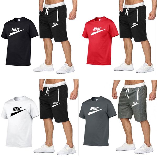 Summer Cotton Men Tracksuits T Shirt Set Sports Brand Short Sleeve T-Shirt 2 Piece Suit Fashion men T Shirt and Shorts Free Shipping
Summer Cotton Men Tracksuits T Shirt Set Sports Brand Short Sleeve T-Shirt 2 Piece Suit Fashion men T Shirt and Shorts Free Shipping