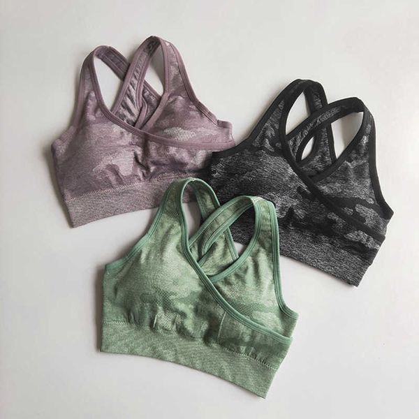 exercise fitness clothing women camo seamless sport bra back cross padded yoga brassiere fitness crop female sport yoga bra push up sports b
exercise fitness clothing women camo seamless sport bra back cross padded yoga brassiere fitness crop female sport yoga bra push up sports b