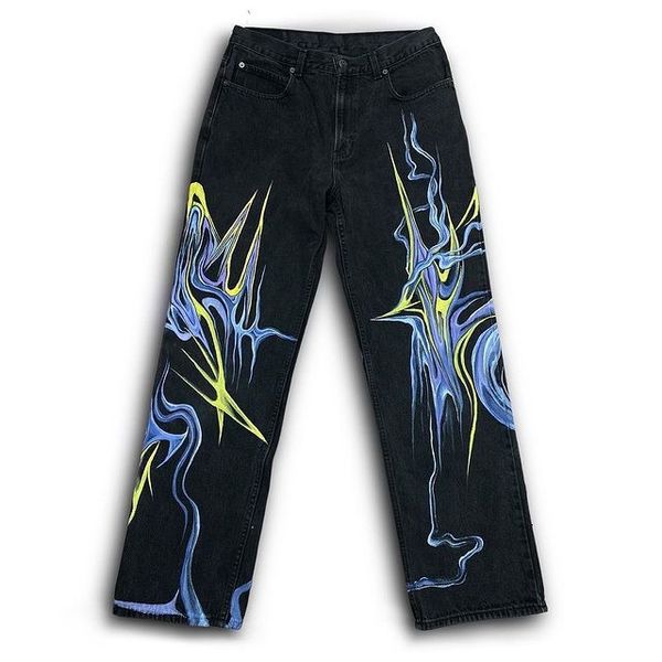 women s pants s gothic high street hip hop straight wide leg women casual fashion harajuku jeans american retro drape y2k 230213, Black;white
women s pants s gothic high street hip hop straight wide leg women casual fashion harajuku jeans american retro drape y2k 230213, Black;white