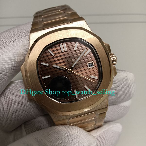 3 color 18k rose gold watches for mens 40mm brown dial black blue 5711 bracelet asia cal.324 movement mechanical sport wristwatches men', Slivery;black
3 color 18k rose gold watches for mens 40mm brown dial black blue 5711 bracelet asia cal.324 movement mechanical sport wristwatches men', Slivery;black