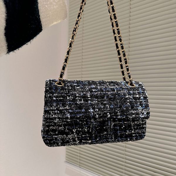 classic womens tweed double flap quilted cf bags gold metal hardware matelasse chain crossbody shoulder designer handbags multi pochette
classic womens tweed double flap quilted cf bags gold metal hardware matelasse chain crossbody shoulder designer handbags multi pochette