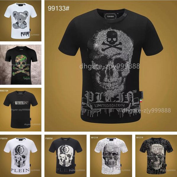 plein bear t shirt mens designer tshirts brand clothing rhinestone skull men t-shirts classical hip hop streetwear tshirt casual tees size s, White;black
plein bear t shirt mens designer tshirts brand clothing rhinestone skull men t-shirts classical hip hop streetwear tshirt casual tees size s, White;black