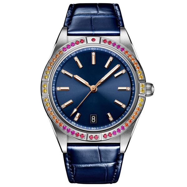 women's watch automatic mechanical watch 2824 movement 36mm sapphire business watch set with colored gems waterproof 50m, Slivery;golden
women's watch automatic mechanical watch 2824 movement 36mm sapphire business watch set with colored gems waterproof 50m, Slivery;golden