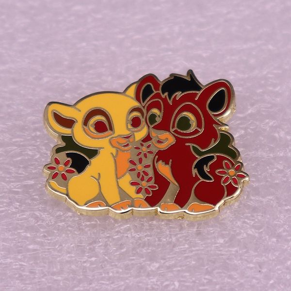 lion king scar and kilaya brooch cute anime movies games hard enamel pins collect metal cartoon brooch backpack hat bag collar lapel badges, Blue
lion king scar and kilaya brooch cute anime movies games hard enamel pins collect metal cartoon brooch backpack hat bag collar lapel badges, Blue