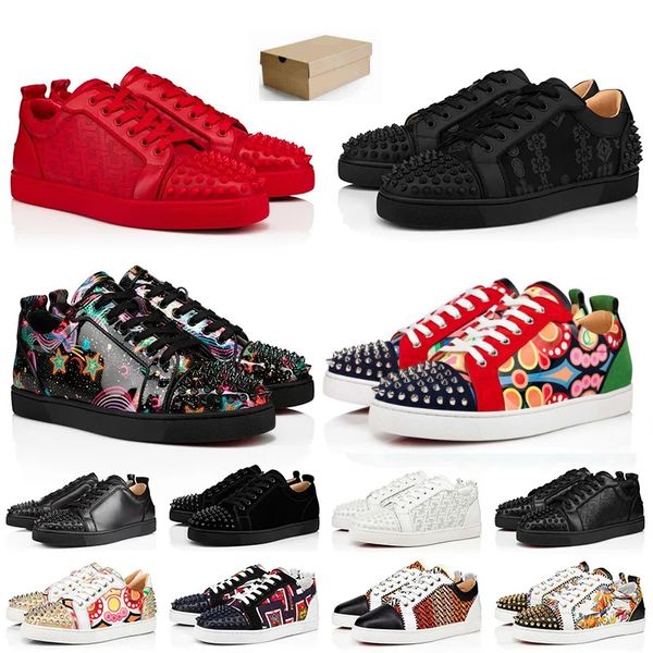 designer shoes red bottom casual shoe sneakers below new 2023 low cut suede spike for men and women luxury party wedding crystal leather sne, Black
designer shoes red bottom casual shoe sneakers below new 2023 low cut suede spike for men and women luxury party wedding crystal leather sne, Black