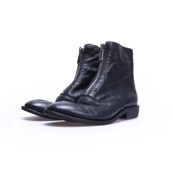 women genuine leather boots luxury woman ankle boot zipper womens black casual boot
women genuine leather boots luxury woman ankle boot zipper womens black casual boot