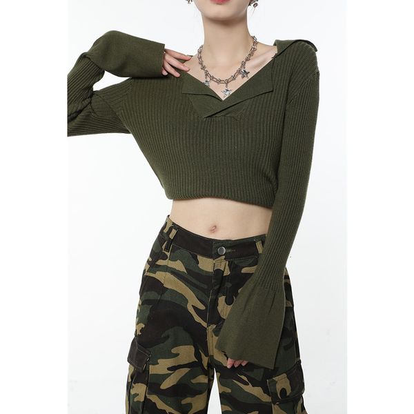 women s t shirt women clothes dark grey v neck fashion vintage spring sense of design mature female knitting slim fit long sleeves pullover, White
women s t shirt women clothes dark grey v neck fashion vintage spring sense of design mature female knitting slim fit long sleeves pullover, White