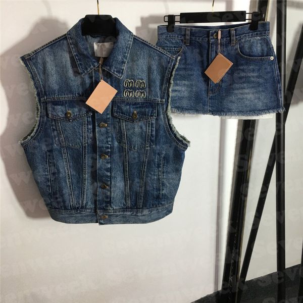 denim vest jackets skirts for women designer letter sleeveless coats party nightclub ladies short skirt, Black;brown
denim vest jackets skirts for women designer letter sleeveless coats party nightclub ladies short skirt, Black;brown