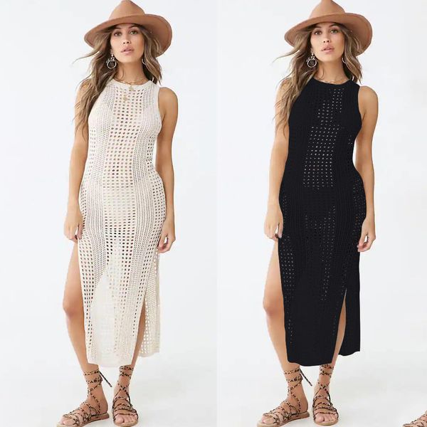ladies beachwear dress swimwear cover-ups lxf1336 designer summer sleeveless swimming beach smock hollowed out knitted beach bikini smock kn
ladies beachwear dress swimwear cover-ups lxf1336 designer summer sleeveless swimming beach smock hollowed out knitted beach bikini smock kn
