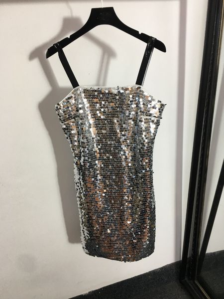 runway dresses 2023 european designer designed heavy industry sequin glittering polka dot sling dress, Black
runway dresses 2023 european designer designed heavy industry sequin glittering polka dot sling dress, Black