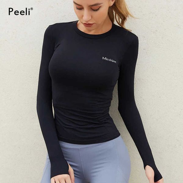 exercise fitness clothing peeli 2020 women's gym fitness tshirt long sleeve yoga running super stretchy sport crop o neck workout shir
exercise fitness clothing peeli 2020 women's gym fitness tshirt long sleeve yoga running super stretchy sport crop o neck workout shir