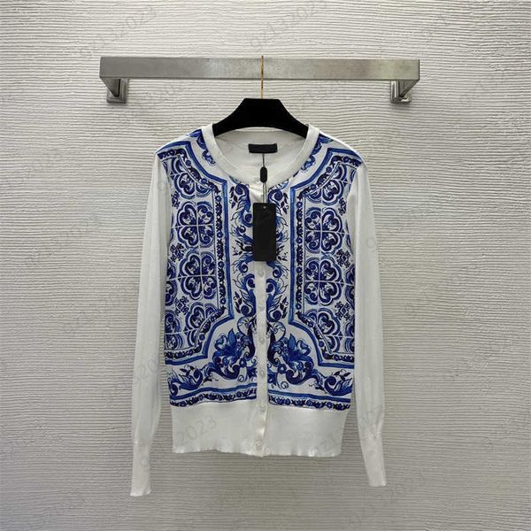 floral printing sweater single row buttons crewneck long sleeves knitted cardigan trendy retro style casual joker knitwear designer cardigan, White;black
floral printing sweater single row buttons crewneck long sleeves knitted cardigan trendy retro style casual joker knitwear designer cardigan, White;black