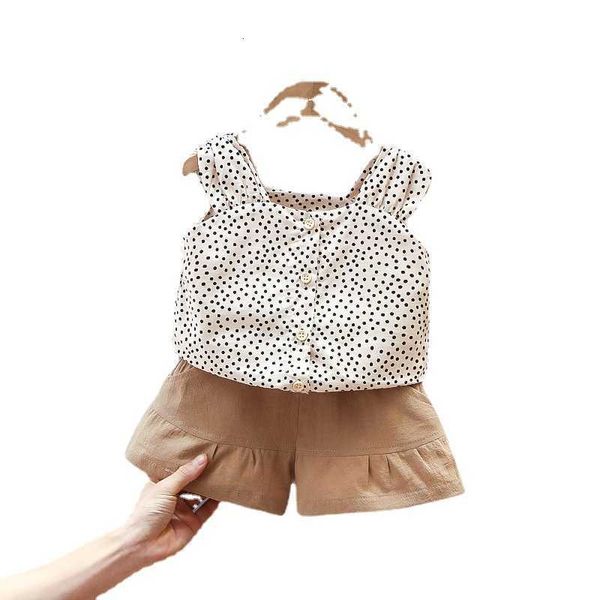 clothing sets chil1en's clothing chil1en's suit girls' sleeveless suspender full print breathable shorts sweet summer button, White
clothing sets chil1en's clothing chil1en's suit girls' sleeveless suspender full print breathable shorts sweet summer button, White