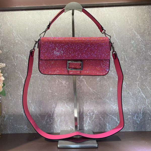 diamond flap baguette bags blingbling crossbody bags matte leather crystals handbags detachable handle shoulder strap magnetic buckle fashio
diamond flap baguette bags blingbling crossbody bags matte leather crystals handbags detachable handle shoulder strap magnetic buckle fashio