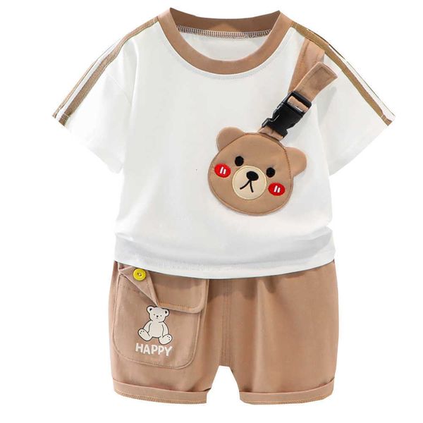 clothing sets chil1en's clothing boys and girls sweet cartoon animal head new design short-sleeved shorts chil1en's summer casual, White
clothing sets chil1en's clothing boys and girls sweet cartoon animal head new design short-sleeved shorts chil1en's summer casual, White