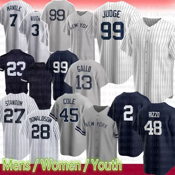 mens women youth 99 aaron judge yankees baseball jersey gerrit cole anthony rizzo derek jeter dj lemahieu josh donaldson giancarlo stanton g, Blue;black
mens women youth 99 aaron judge yankees baseball jersey gerrit cole anthony rizzo derek jeter dj lemahieu josh donaldson giancarlo stanton g, Blue;black