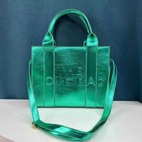 the tote bag fashion women handbags simple letter portable bag 2023 new pu texture single shoulder messenger bags