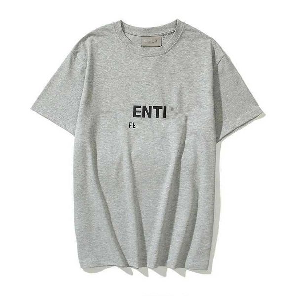 - designer ess mens shirts chest letter laminated print tide short sleeve fog high street loose oversize casual pure tees for men and womens, White;black
- designer ess mens shirts chest letter laminated print tide short sleeve fog high street loose oversize casual pure tees for men and womens, White;black