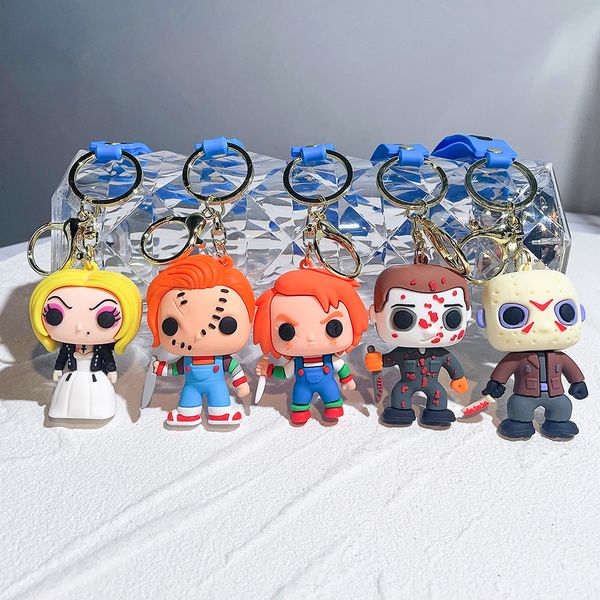 cute animation jewelry keychain horrible series pvc key ring accessories kids birthday gift, Red;brown
cute animation jewelry keychain horrible series pvc key ring accessories kids birthday gift, Red;brown
