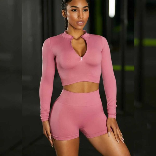 nxy yoga outfits fitness set vrouw lange mouwen tshirt met korte broek 2 stuks fast dry stretch nylon sport kleding voor 220523, White
nxy yoga outfits fitness set vrouw lange mouwen tshirt met korte broek 2 stuks fast dry stretch nylon sport kleding voor 220523, White