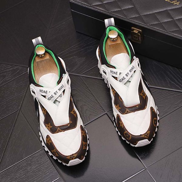 fashion spring and autumn luxury mens shoes mens printing walk loafers antiskid thick bottom designer shoes heighten shoes loafers 38-43, Black
fashion spring and autumn luxury mens shoes mens printing walk loafers antiskid thick bottom designer shoes heighten shoes loafers 38-43, Black