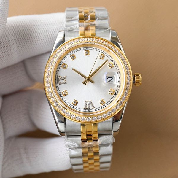 diamond bracelet men watch 41mm automatic mechanical movement watches stainless steel wristwatch ladies designer waterproof, Silver
diamond bracelet men watch 41mm automatic mechanical movement watches stainless steel wristwatch ladies designer waterproof, Silver