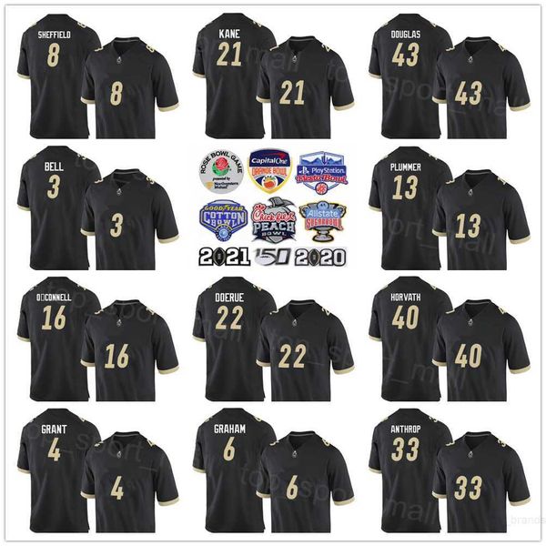 ncaa college purdue football 12 austin burton jersey 15 charlie jones 8 tj sheffield 21 sanoussi kane 43 kieren douglas university all stitc, Black
ncaa college purdue football 12 austin burton jersey 15 charlie jones 8 tj sheffield 21 sanoussi kane 43 kieren douglas university all stitc, Black
