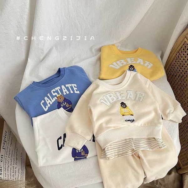 sets pcs autumn baby sweatshirt with trousers long sleeve kids clothes set years old fashion clothing suit, White
sets pcs autumn baby sweatshirt with trousers long sleeve kids clothes set years old fashion clothing suit, White