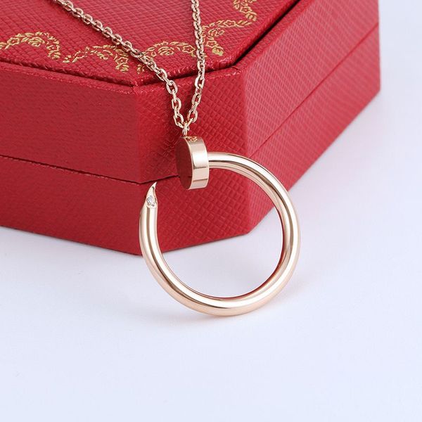 gold nail necklace designer jewelry high end fashion pendant necklace women stainless steel christmas valentine gift party wedding accessori, Silver
gold nail necklace designer jewelry high end fashion pendant necklace women stainless steel christmas valentine gift party wedding accessori, Silver