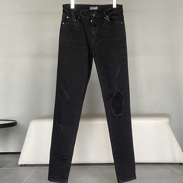 men's jeans amirs designer fashion pants cool stylish leisure ripped brand single knee hole black washed high street slimming elastic v, Blue
men's jeans amirs designer fashion pants cool stylish leisure ripped brand single knee hole black washed high street slimming elastic v, Blue