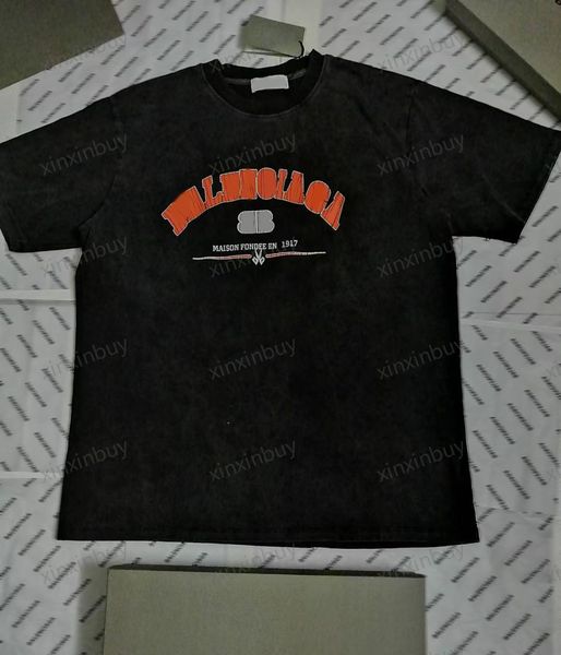 xinxinbuy men designer tee t shirt 23ss paris destroyed letters scissors pattern print short sleeve cotton women white black gray xs-l, Black;brown
xinxinbuy men designer tee t shirt 23ss paris destroyed letters scissors pattern print short sleeve cotton women white black gray xs-l, Black;brown