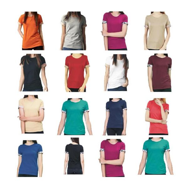 ss women designer summer t-shirt polos tees woman tshirts cotton ladies femme latest fashion 13 color asian size, White
ss women designer summer t-shirt polos tees woman tshirts cotton ladies femme latest fashion 13 color asian size, White