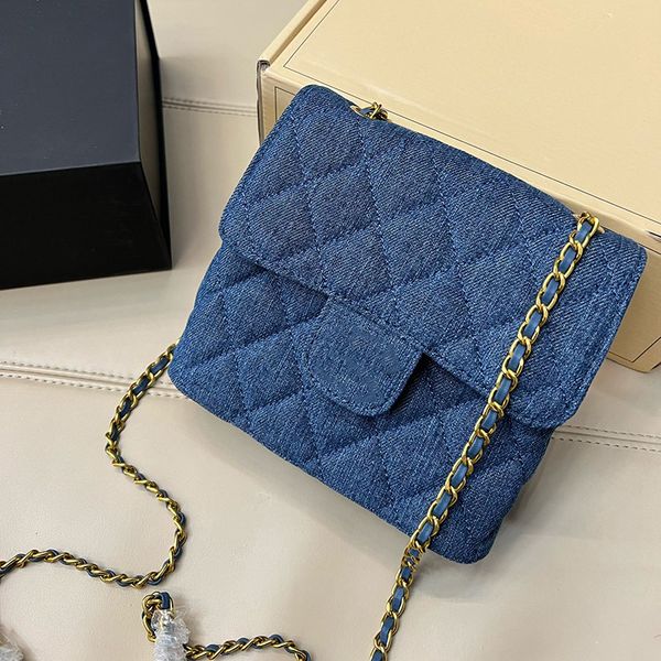 shoulder bags 1990 vintage dark blue denim square mini flap bags gold metal hardware matelasse chain crossbody shoulder ghw purse turn lock
shoulder bags 1990 vintage dark blue denim square mini flap bags gold metal hardware matelasse chain crossbody shoulder ghw purse turn lock