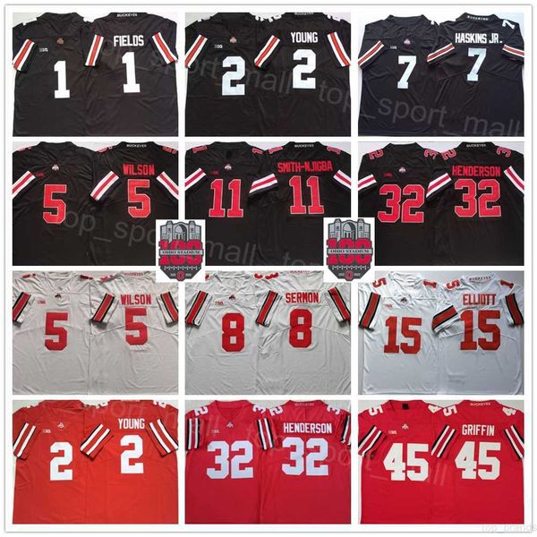ncaa college football 100th ohio state buckeyes 7 dwayne haskins jr jerseys 15 ezekiel elliott 97 joey bosa 27 eddie george 45 archie griffi, Black
ncaa college football 100th ohio state buckeyes 7 dwayne haskins jr jerseys 15 ezekiel elliott 97 joey bosa 27 eddie george 45 archie griffi, Black