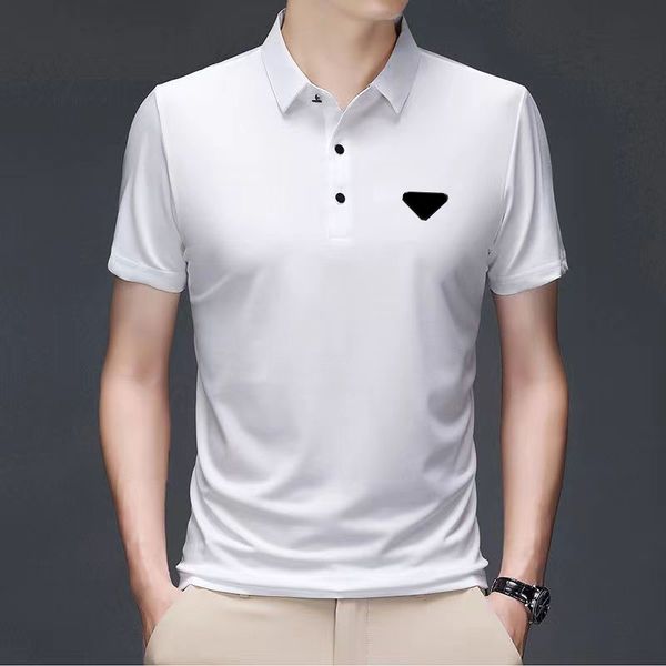 man casual shirts polos t shirt with red bugde embtoidery short sleeves breathable tees men polo mercerized cotton high quality, White;black
man casual shirts polos t shirt with red bugde embtoidery short sleeves breathable tees men polo mercerized cotton high quality, White;black