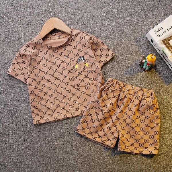2pcs set new kids summer boy clothing set new casual fashion active cartoon t-shirt pant kid children baby toddler boy clothing 0-5 ye267l, White
2pcs set new kids summer boy clothing set new casual fashion active cartoon t-shirt pant kid children baby toddler boy clothing 0-5 ye267l, White