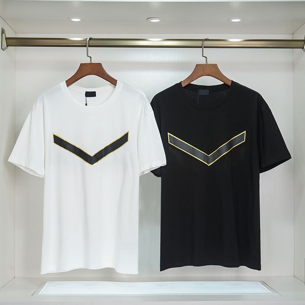 summer t shirt men's designer t-shirt round neck short-sleeved cotton letters printed breathable clothing, White;black
summer t shirt men's designer t-shirt round neck short-sleeved cotton letters printed breathable clothing, White;black