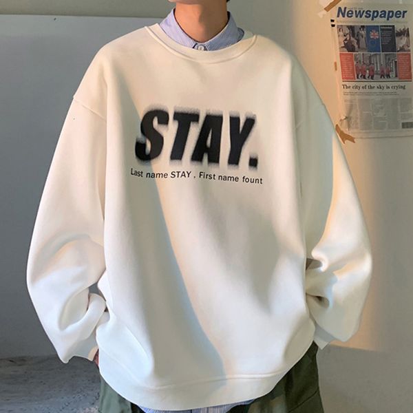 men's hoodies sweatshirts privathinker stay letter printed men overszied hoodie autumn winter fleece male casual warm sweatshirts korea, Black
men's hoodies sweatshirts privathinker stay letter printed men overszied hoodie autumn winter fleece male casual warm sweatshirts korea, Black