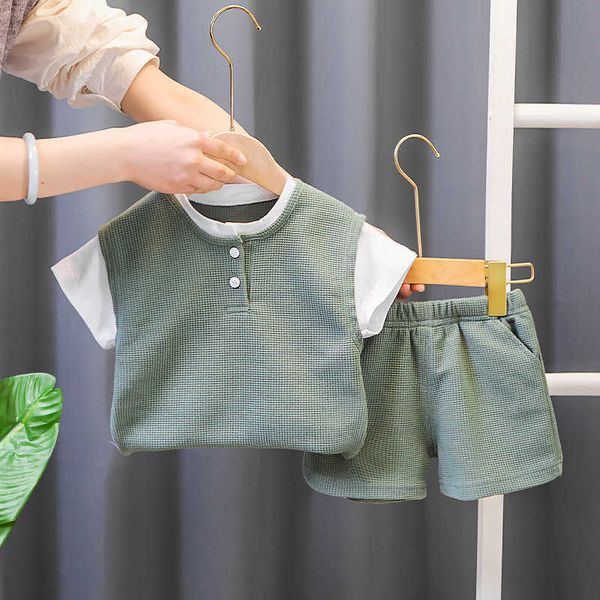 lzh summer toddler girl clothes short sleeve boys tracksuit for children's clothing fashion kids suit baby sets y, White
lzh summer toddler girl clothes short sleeve boys tracksuit for children's clothing fashion kids suit baby sets y, White