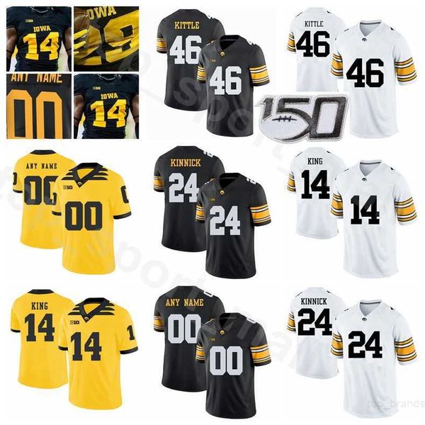 ncaa football college iowa hawkeyes 24 nile kinnick jersey 46 george kittle 12 ricky stanzy 14 desmond king 23 shonn greene black white
ncaa football college iowa hawkeyes 24 nile kinnick jersey 46 george kittle 12 ricky stanzy 14 desmond king 23 shonn greene black white