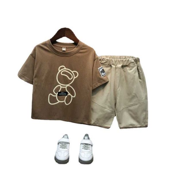 clothing sets chil1en's clothing chil1en's suit boys and girls' solid color bear print armband t-shirt short-sleeved shorts s, White
clothing sets chil1en's clothing chil1en's suit boys and girls' solid color bear print armband t-shirt short-sleeved shorts s, White