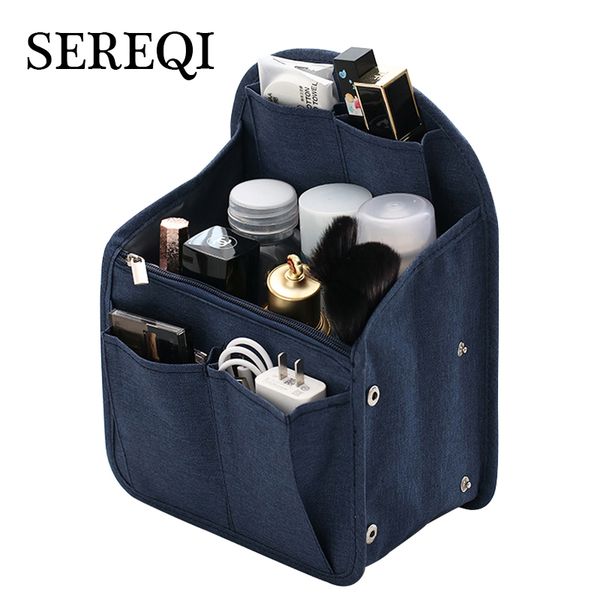 bag parts accessories sereqi backpack organizer insert travel purse multipocket bag in bag toiletry organizer mens and womens travel accesso, Black
bag parts accessories sereqi backpack organizer insert travel purse multipocket bag in bag toiletry organizer mens and womens travel accesso, Black