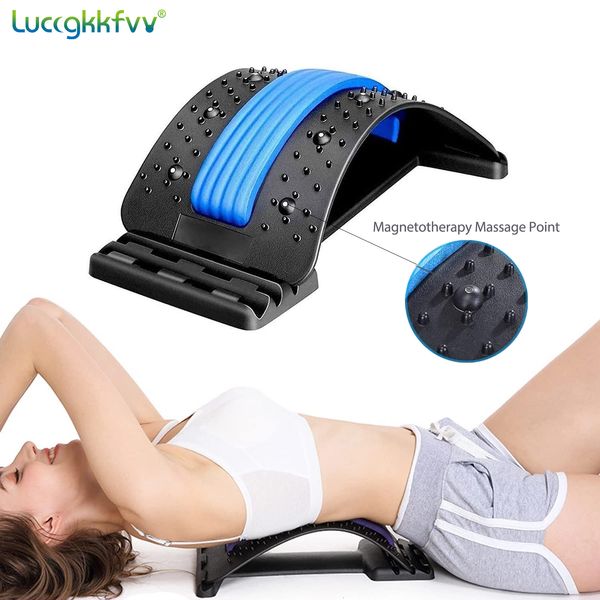 back massager stretcher magnetotherapy massage tools stretch fitness lumbar support relaxation spine pain relief 230214
back massager stretcher magnetotherapy massage tools stretch fitness lumbar support relaxation spine pain relief 230214